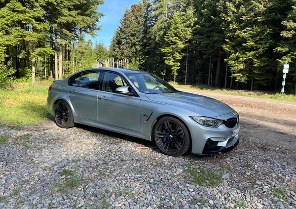 BMW M3 cena 220011 przebieg: 84000, rok produkcji 2016 z Byczyna małe 154